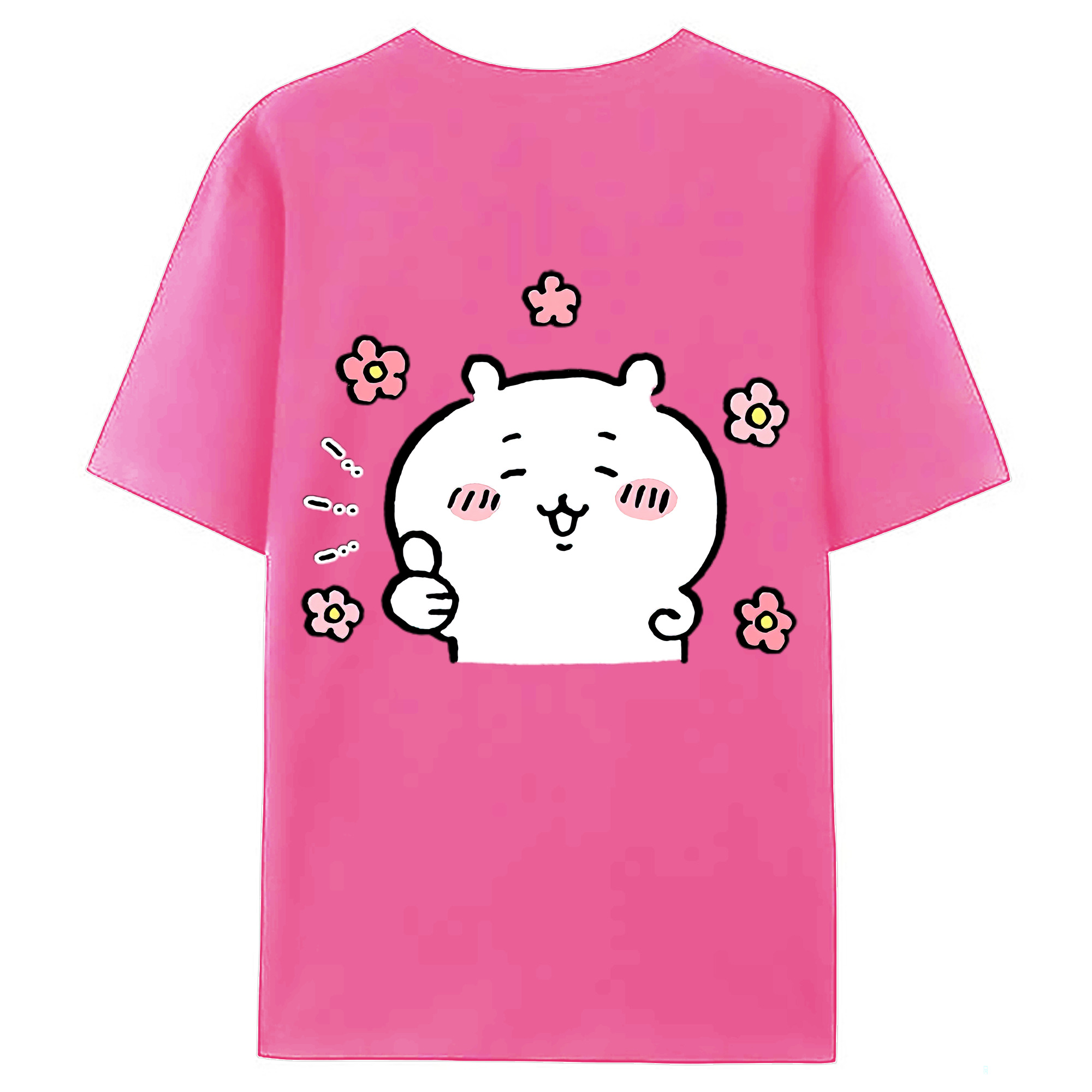 （画像用） ちいかわ ちいかわ Chii-kawa chiikawa レディース半袖Tシャツ(バックプリント)